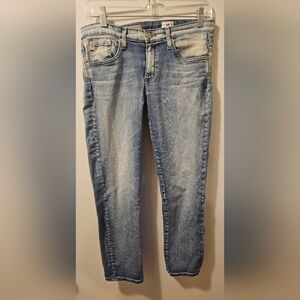 AG Adriano Goldschmied Jeans The Stilt Cigarette Crop Women’s Size 29